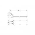 Тримач для рушника подвійний Grohe Chiara New 40328000 - Фото 1